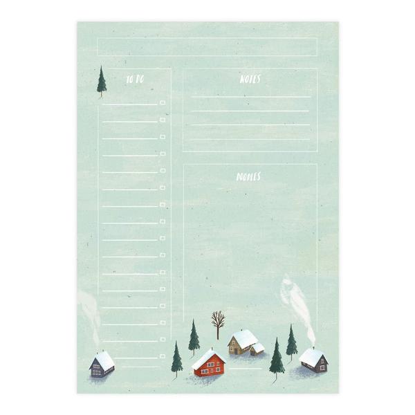 Cosy Cabins Notepad A5