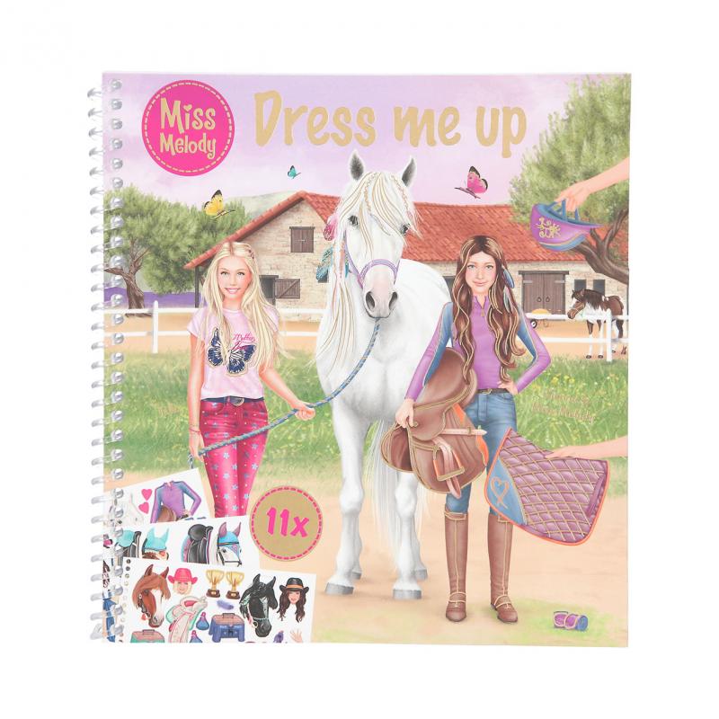 Miss Melody - Dress me up Sticker Book (0411498)