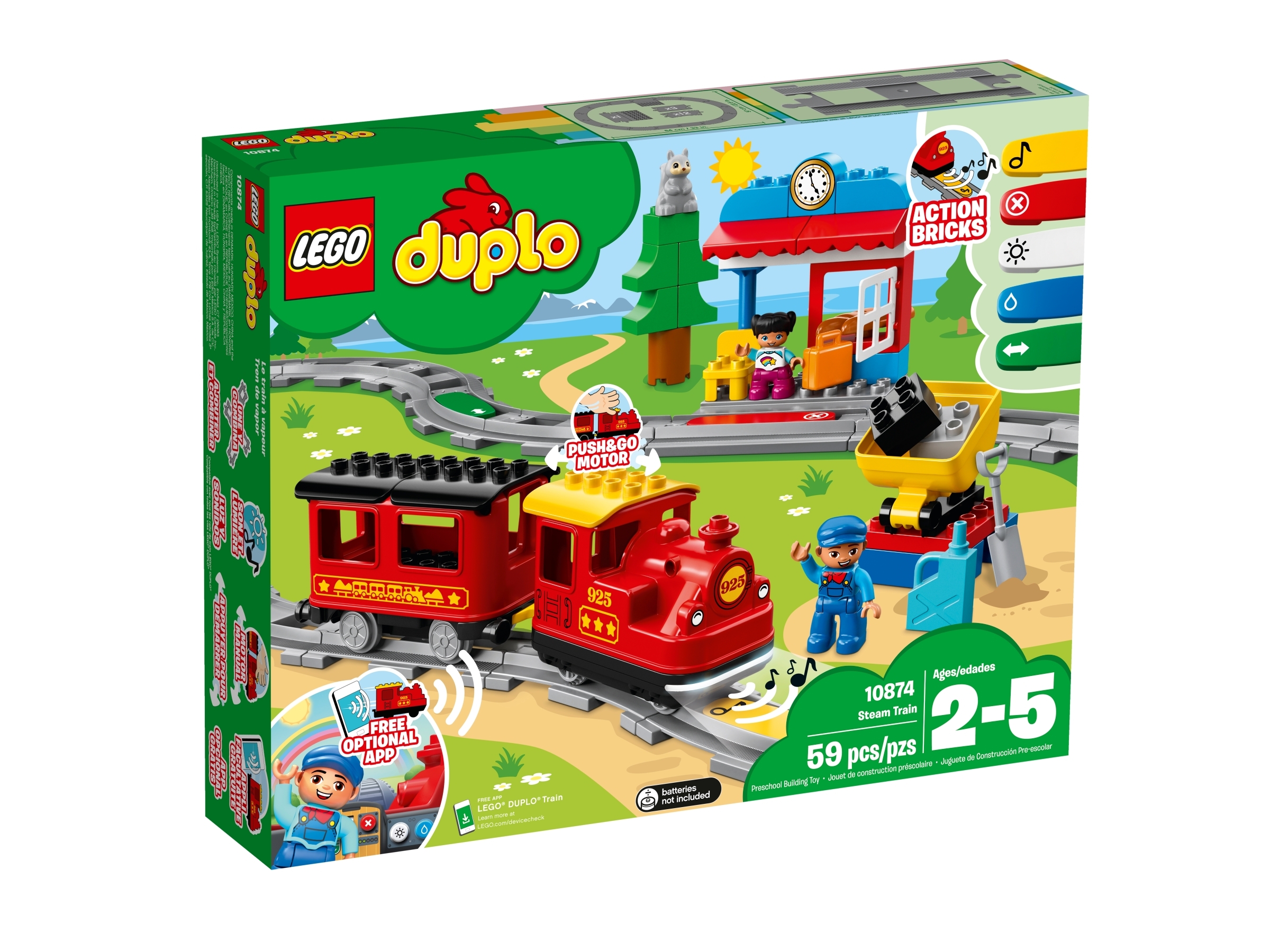 LEGO DUPLO - Steamtrain (10874)