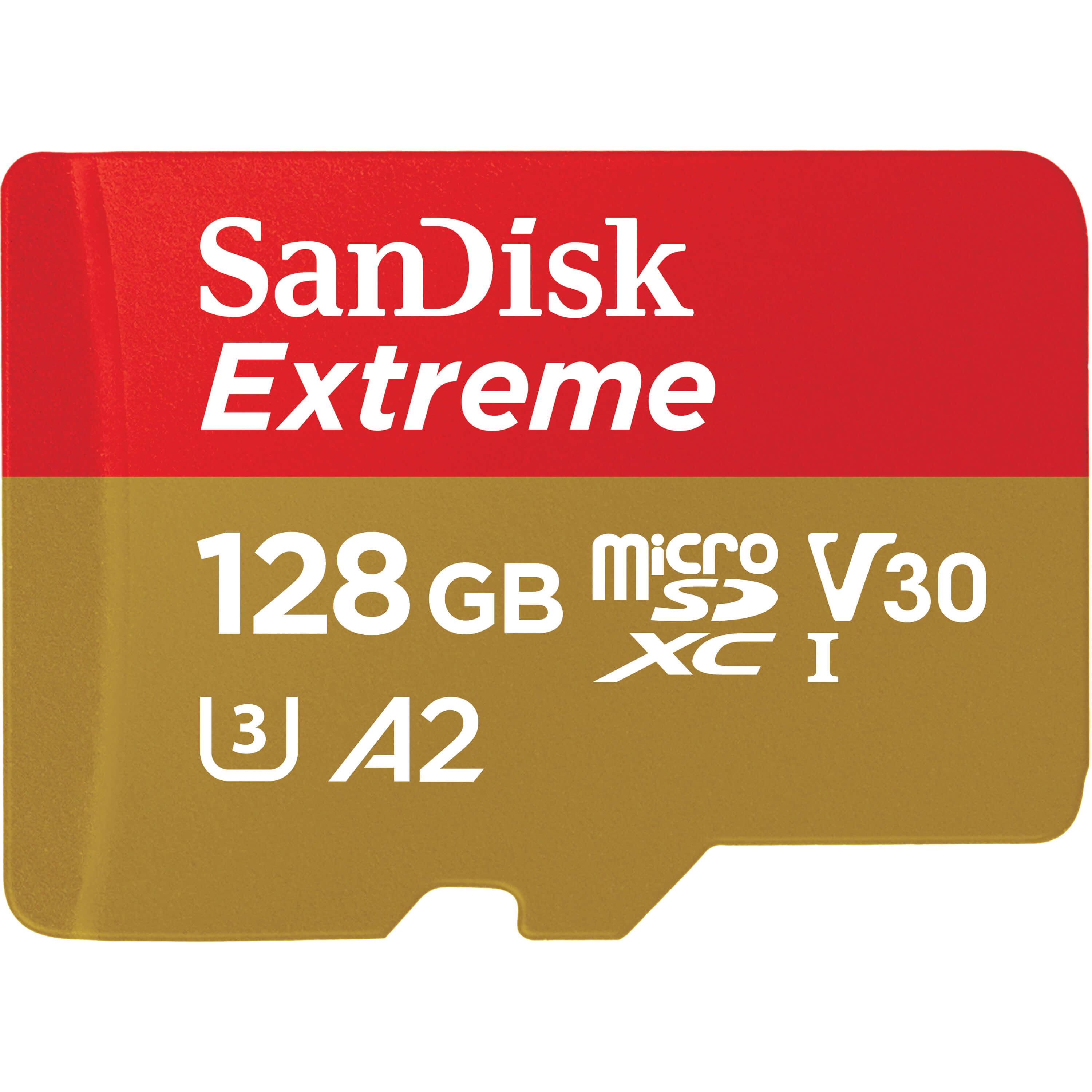 Sandisk - MicroSDXC Extreme 128GB - 160MB/s A2 C10 V30