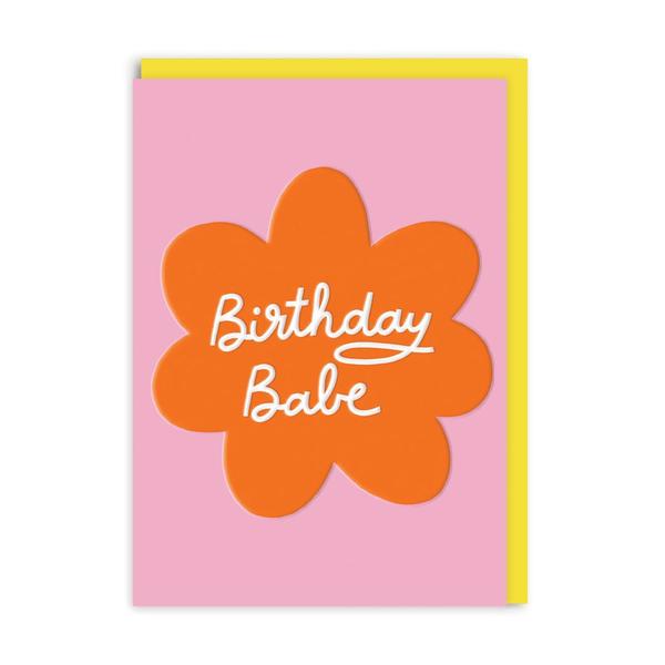 Birthday Babe Greeting Card