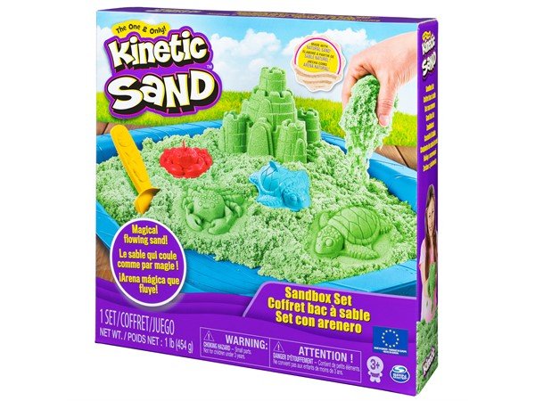 Kinetic Sand - Box Set, Green (6024397)