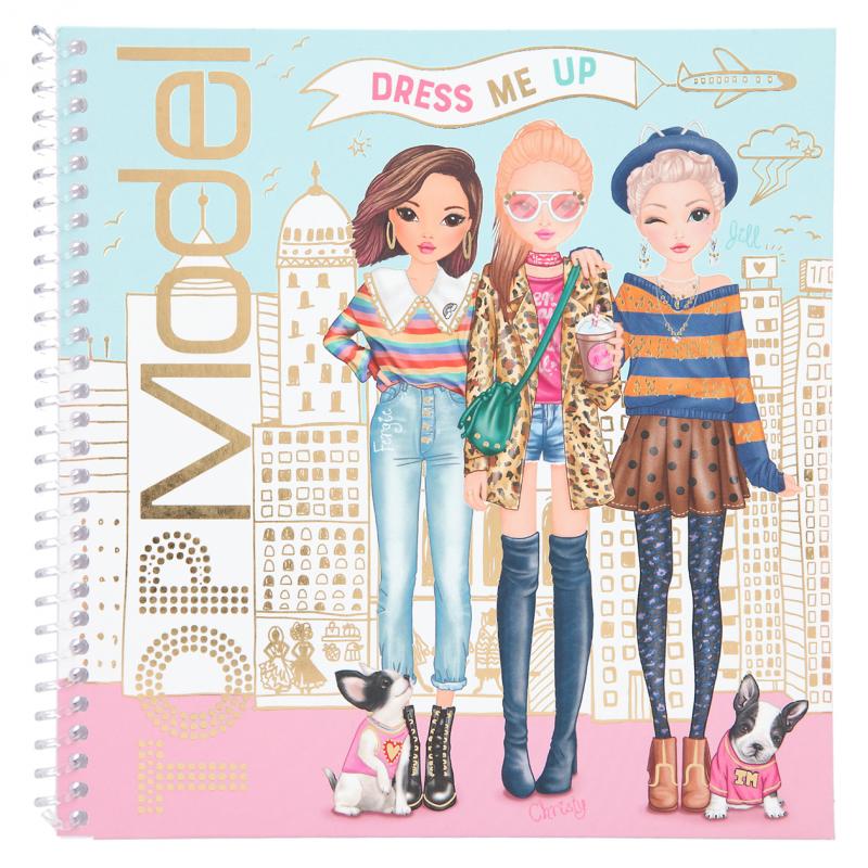 Top Model - Dress me up Sticker Book (410452)