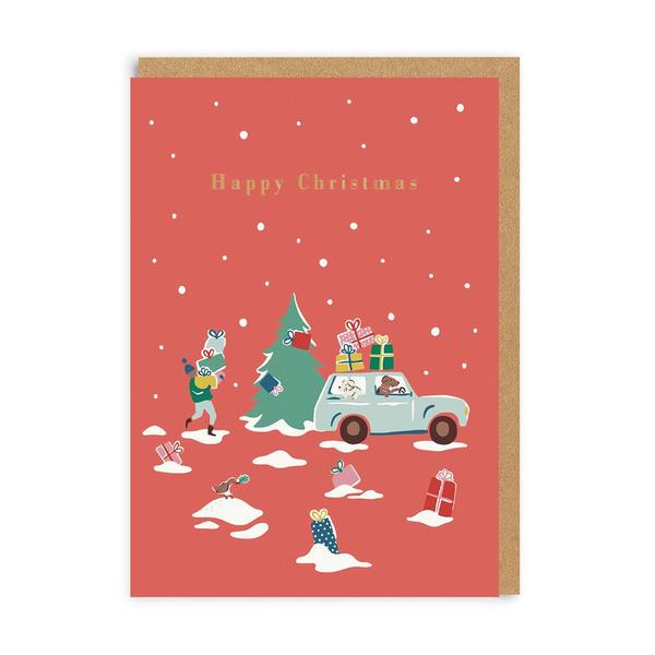 Cath Kidston Happy Christmas Card