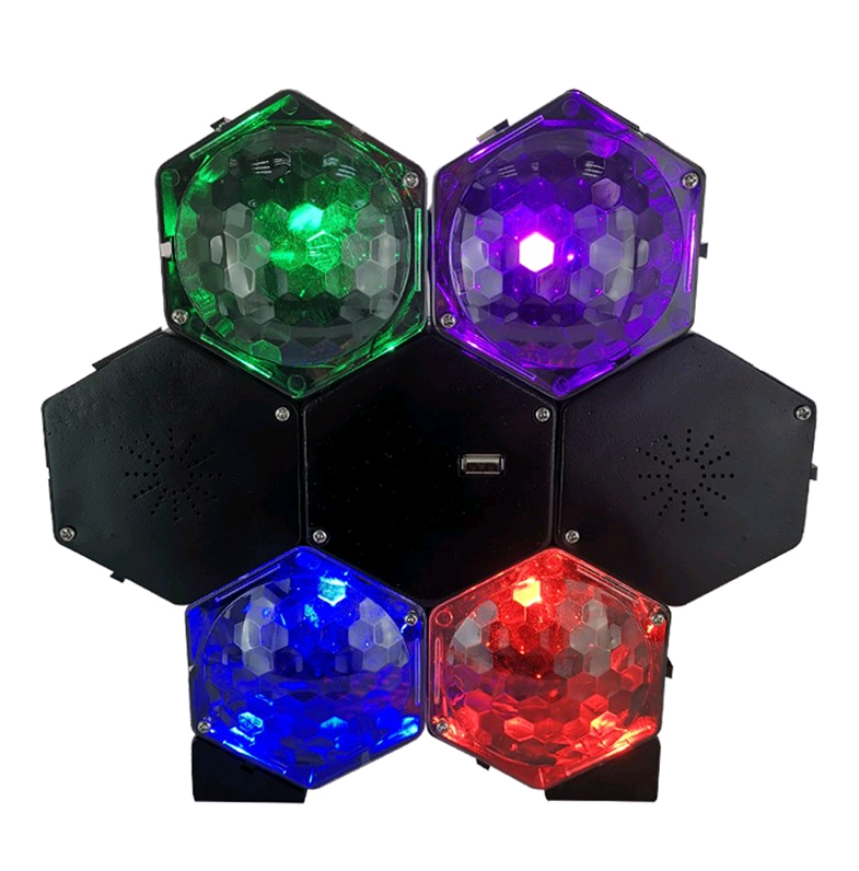 Music - BT Speaker with 4 Color LED Light Effect (501113)