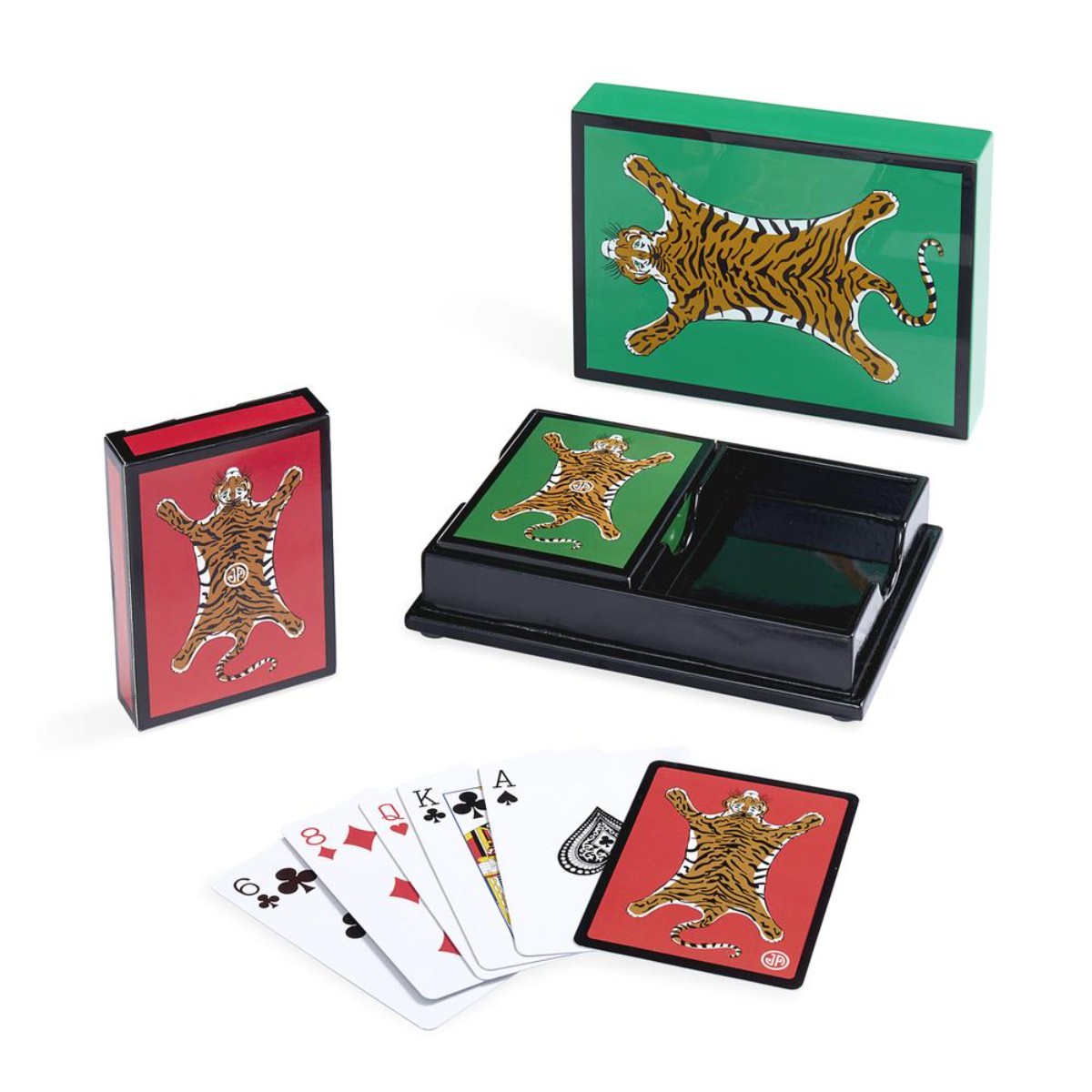 Jonathan Adler I Tiger Lacquer Card Set