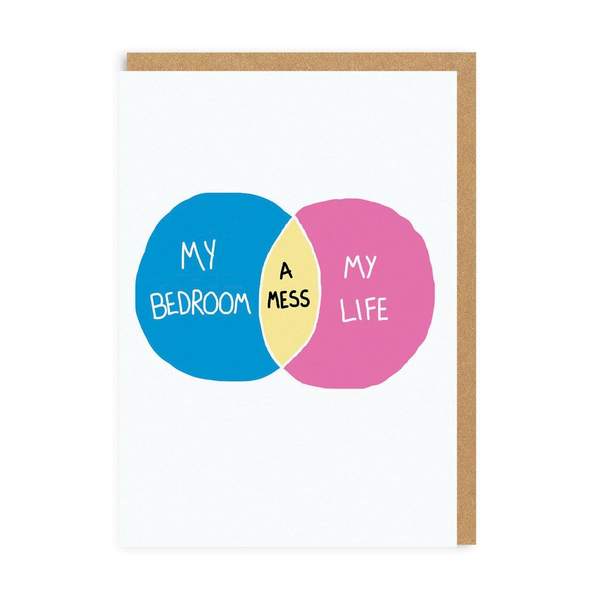 My Bedroom, My Life Greeting Card