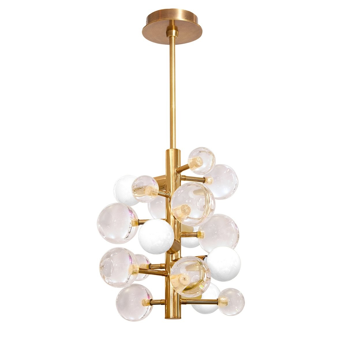 Jonathan Adler I Globo Five Light Chandelier I Clear