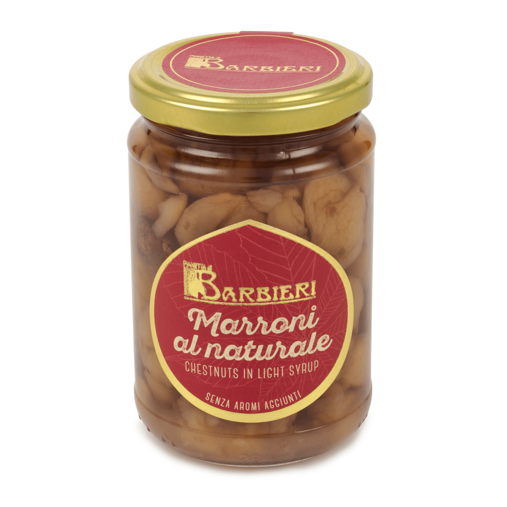 Chestnuts in Light Syrup 320g by Pianetta di Barbieri