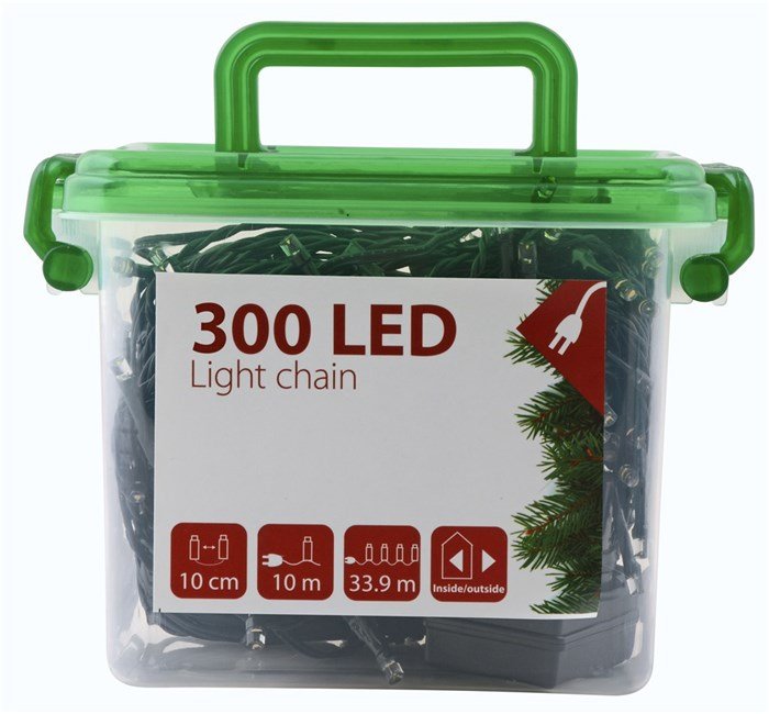 DAY - Light Chain With 300 LED & Timer 33,95 Meter (50054)