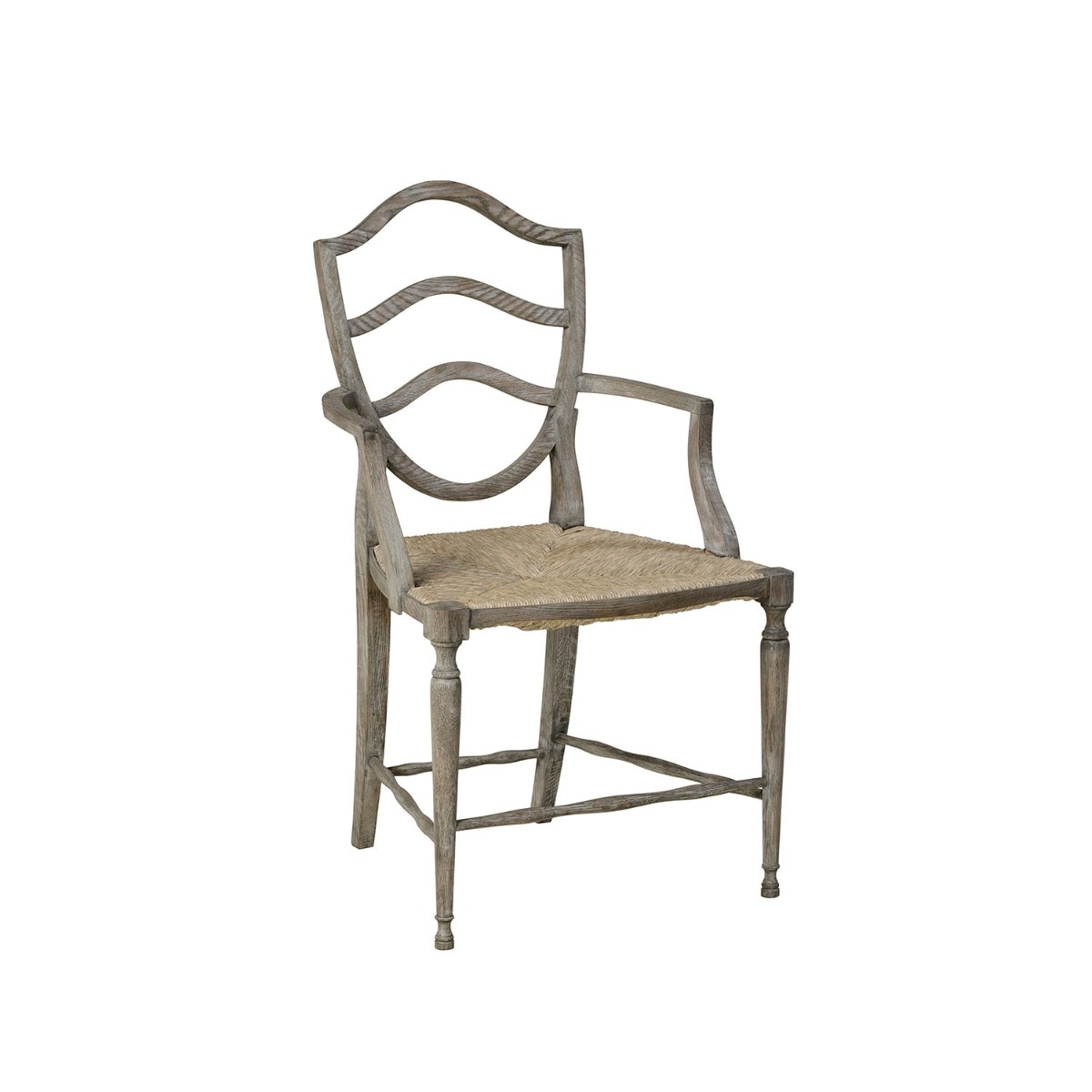 William Yeoward | Bodiam Carver Chair Greyed Oak