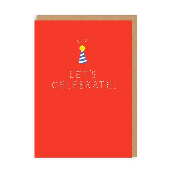 Let's Celebrate Greeting Card