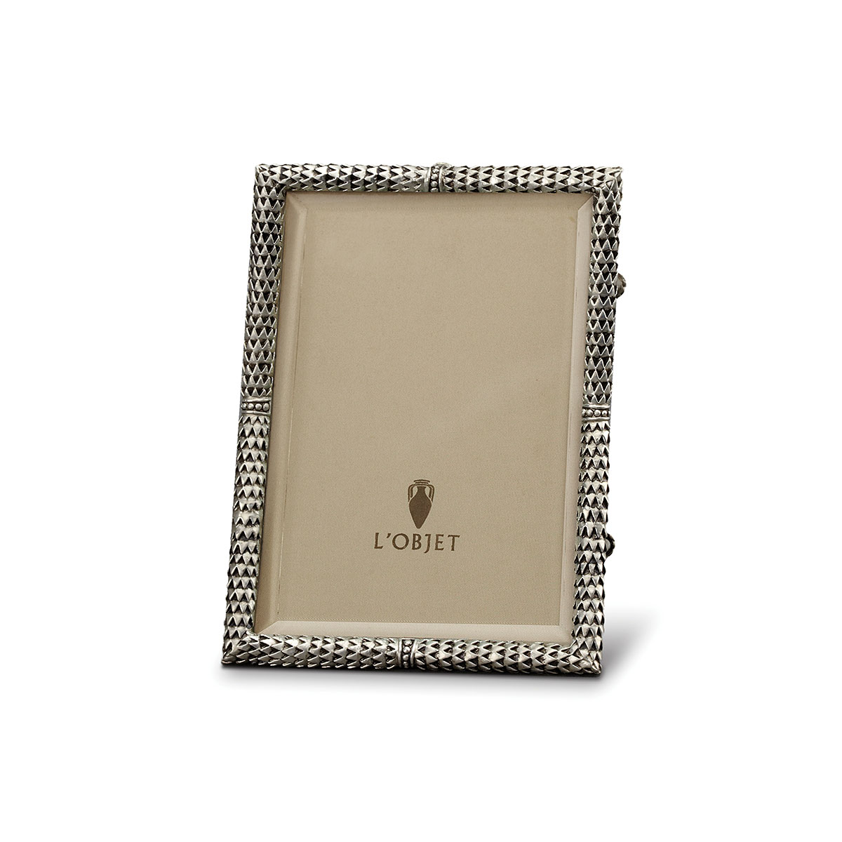 L'Objet I Scales Frame Medium Platinum