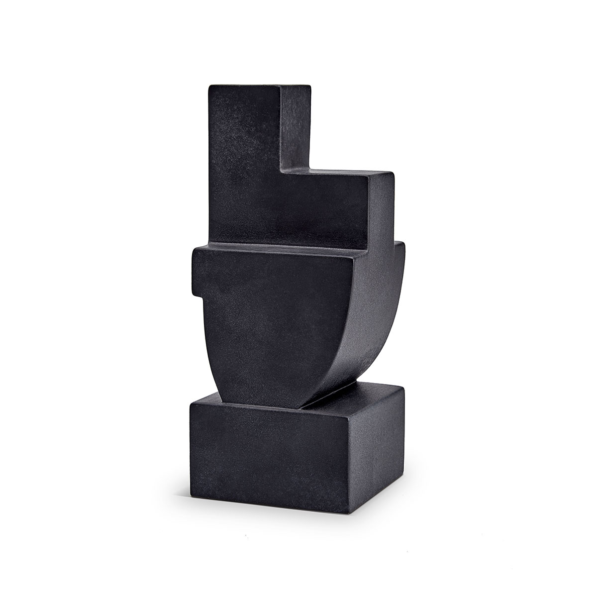 L'Objet I Cubisme Bookend Black