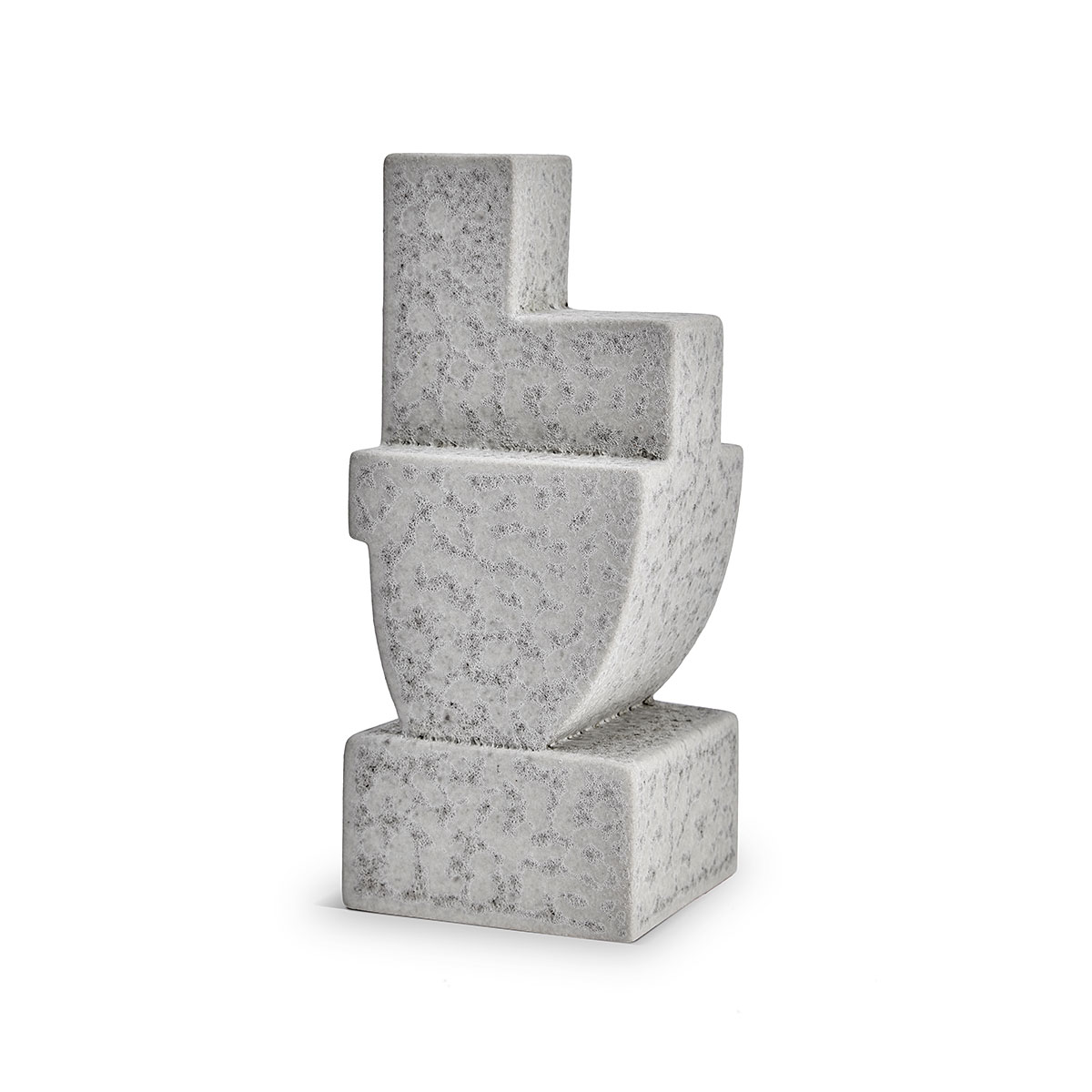 L'Objet I Cubisme Bookend Grey