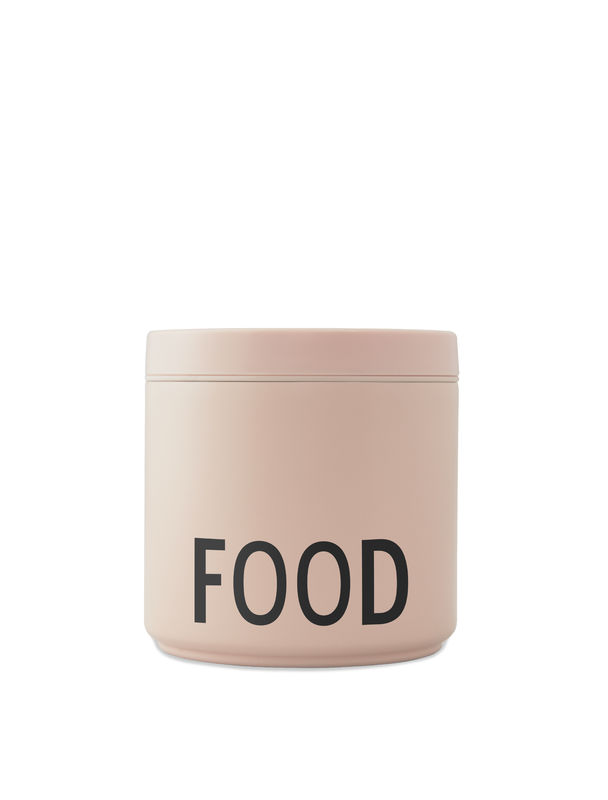 Design Letters - Thermo Lunch Box Large - Nude (30101006NUBLAFOOD)
