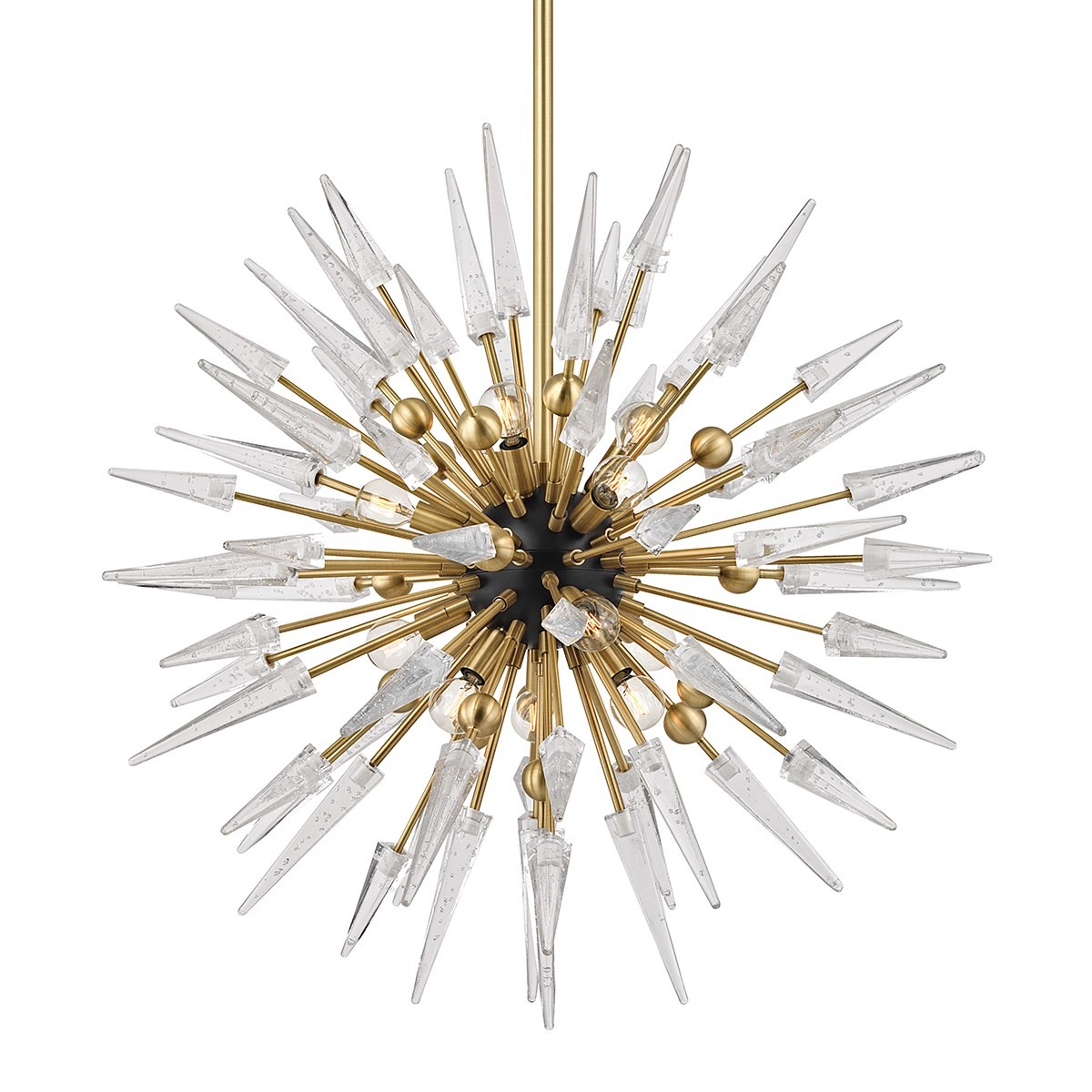 Hudson Valley I Sparta Chandelier I Aged Brass I Small