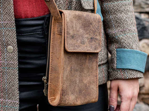 Leather Phone Bag