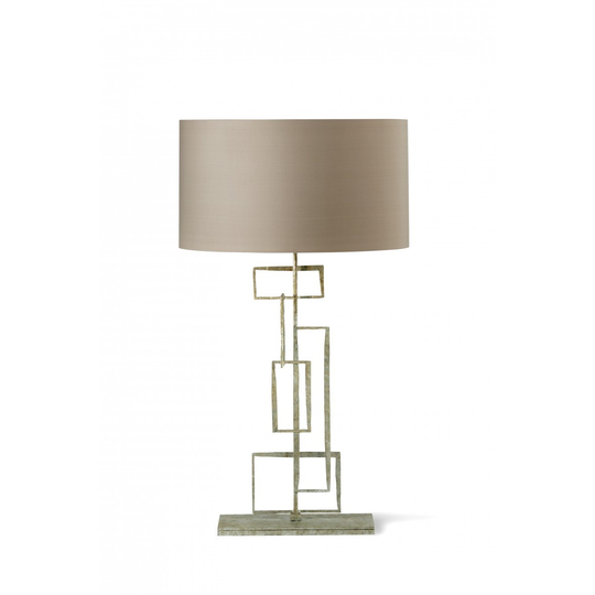 Porta Romana I Large Salperton Lamp I Decayed Silver