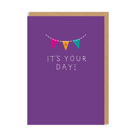 Yay It's Your Day Greeting Card