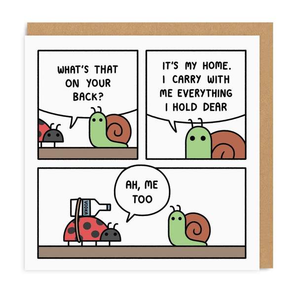 It's My Home Square Greeting Card
