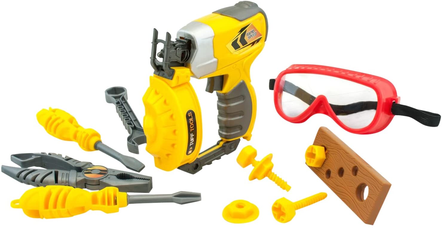 Tuff Tools - Multi-Tool Set w. Light and Sound - Nail Gun
