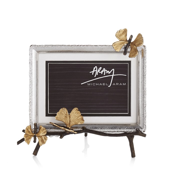 Michael Aram I Butterfly Ginkgo Easel Frame