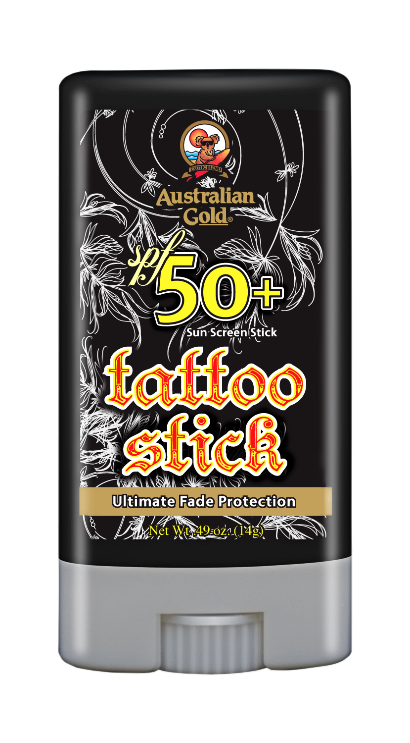 Australian Gold - Sunscreen Stick for Tatoos SPF 50 14 g