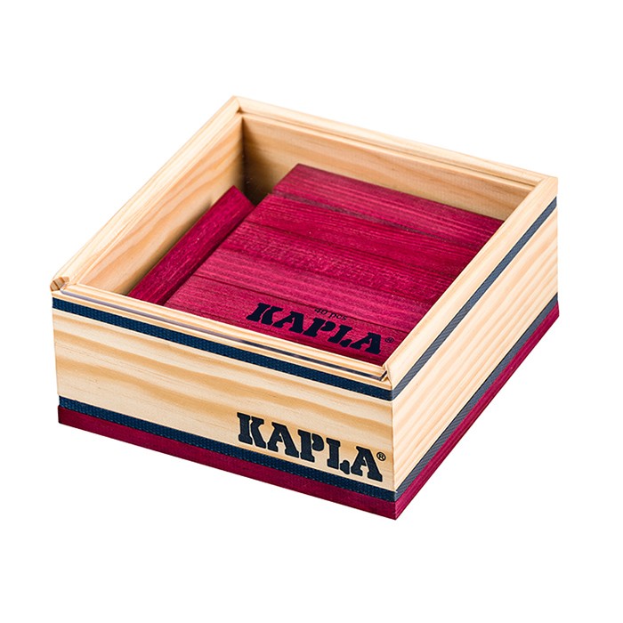 Kapla - Violet bricks - 40 pc