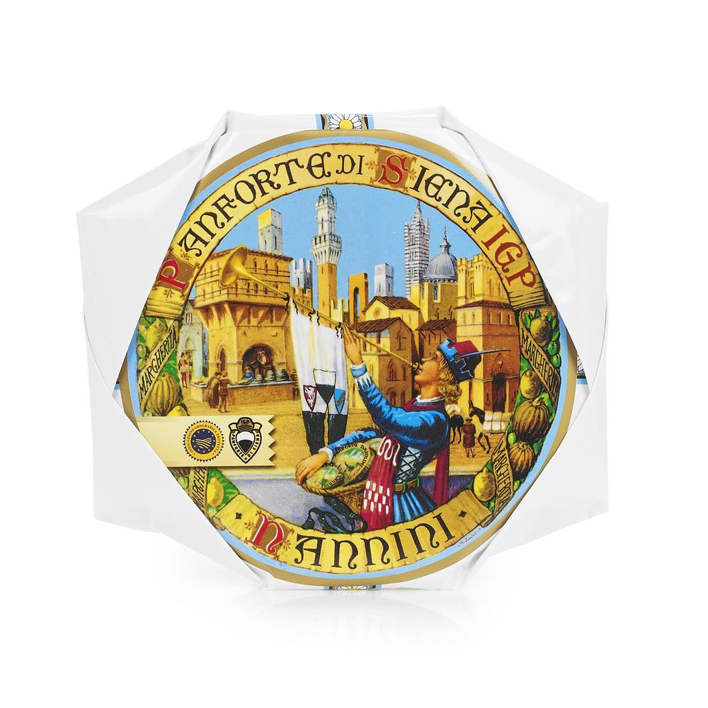 Panforte di Siena Hand Wrapped 450g by Nannini