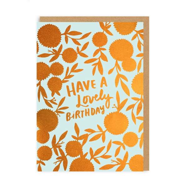 Lovely Birthday Greeting Card