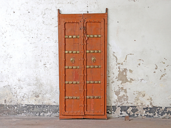 Antique Double Doors Brown