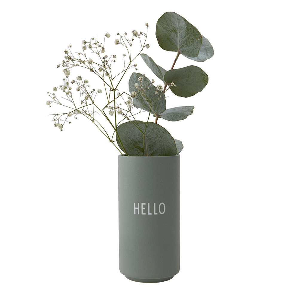 ​Design Letters - Favorit Vase Hello - Green (10101005GREENHELLO)