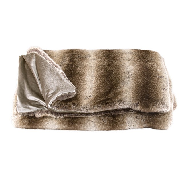Zinc Romo I Mink Throw