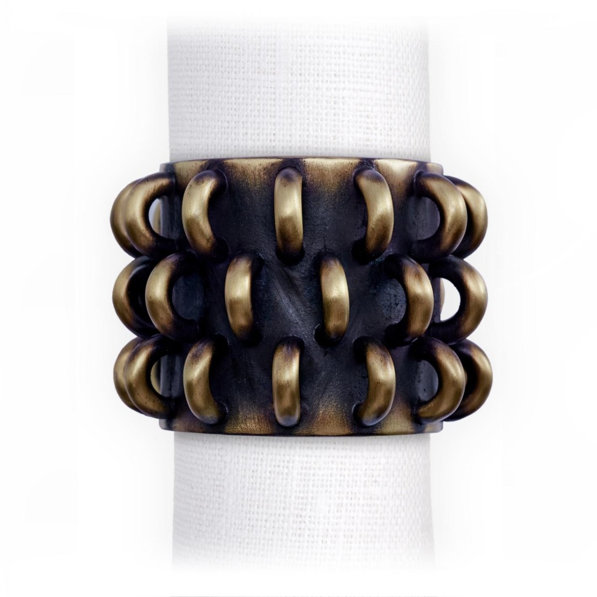 L'Objet I Tulum Rings Napkin Jewels (Set of 4)