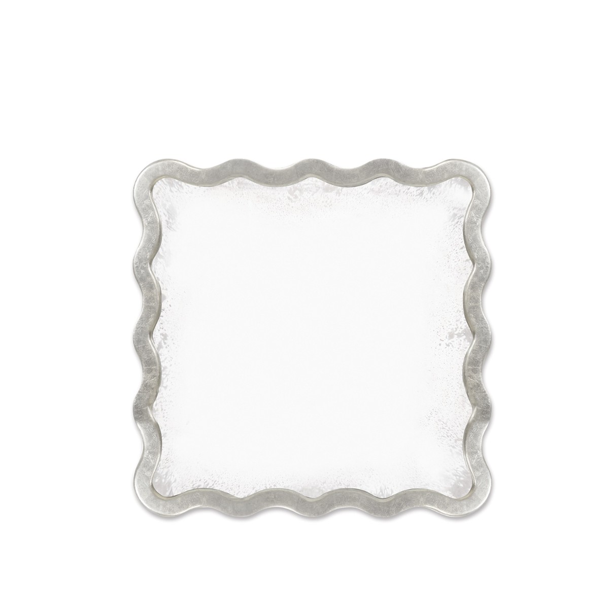 William Yeoward | Keste Square Mirror Antique Silver
