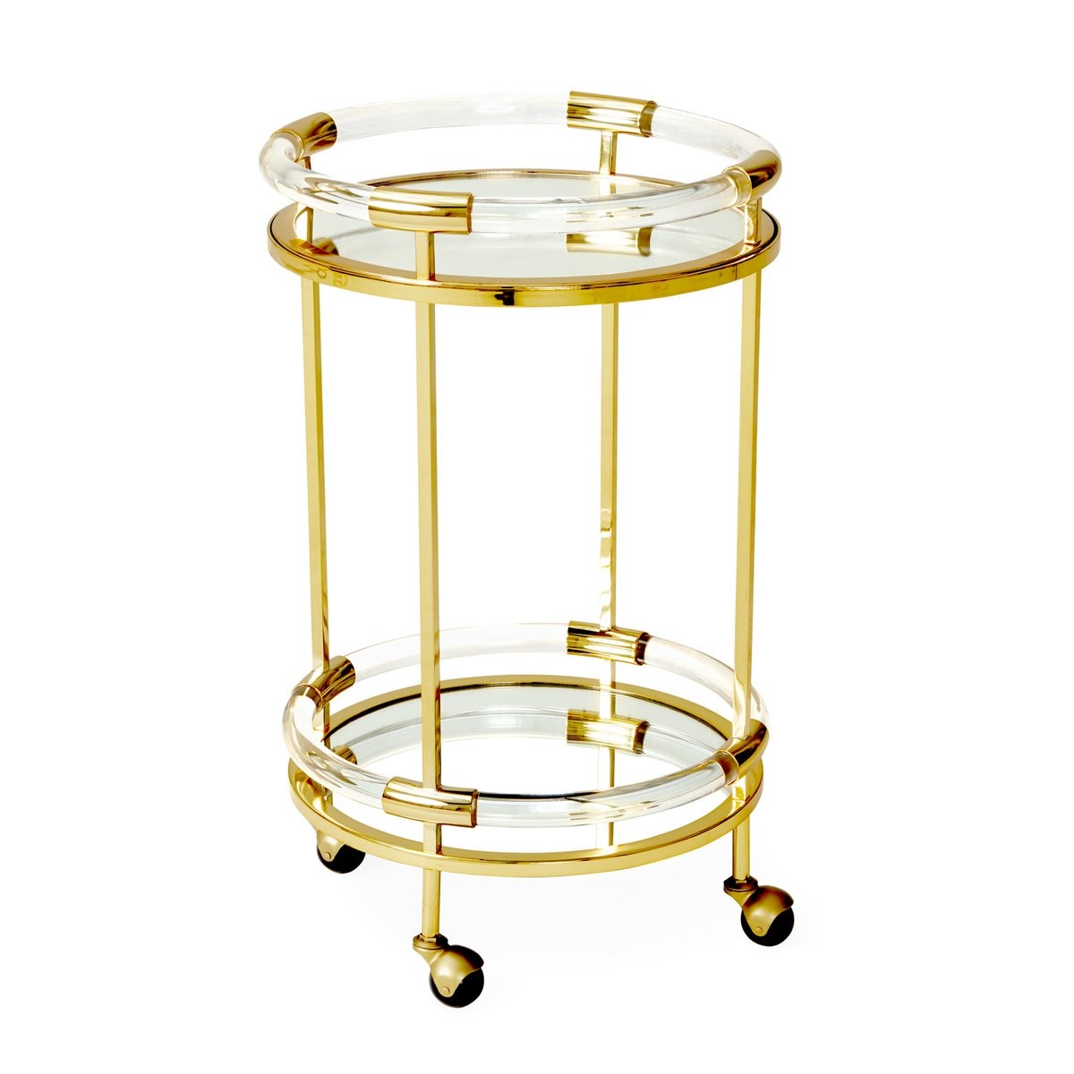 Jonathan Adler I Jacques Round Bar Cart