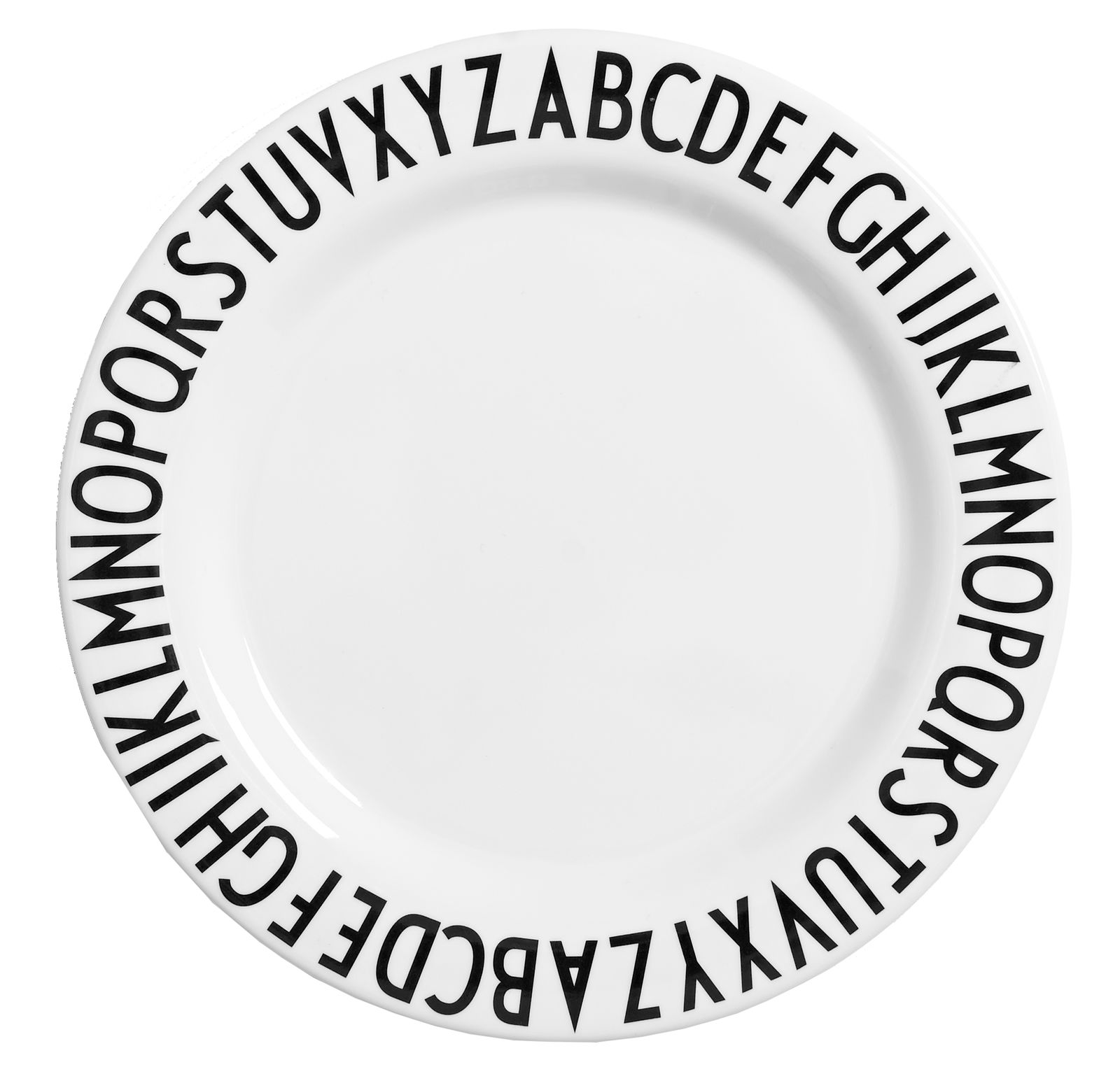 Design Letters - Dinner Plate Ø 24 cm (20201006LARGE)