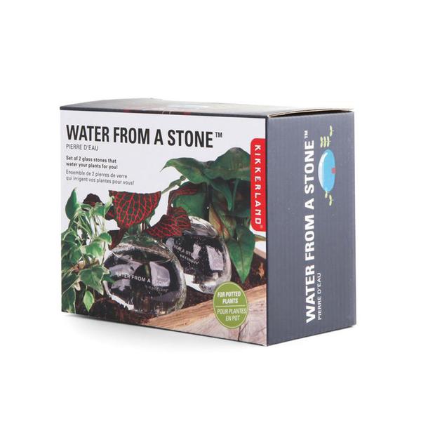 Water From A Stone Self-Watering System