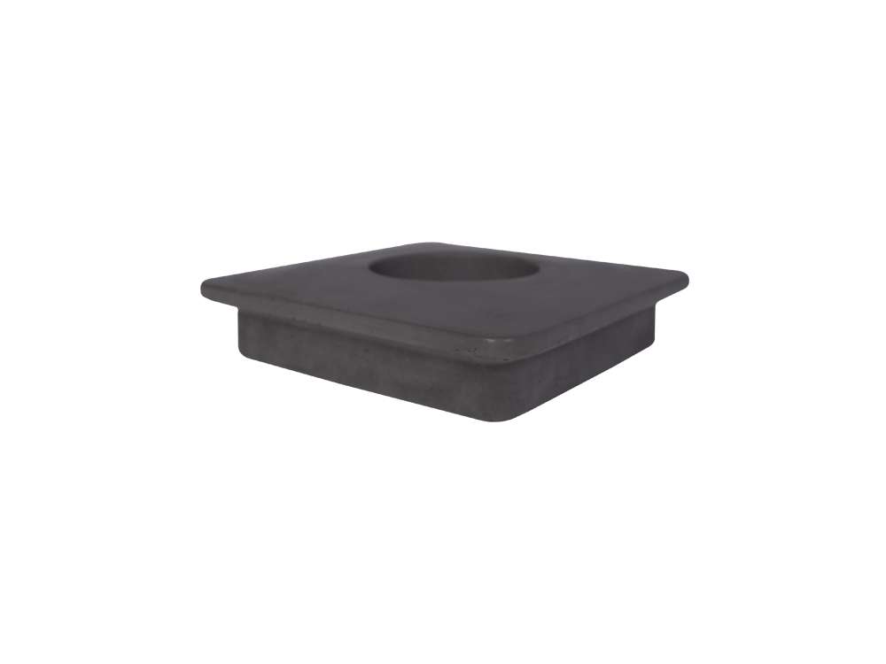 LIKEconcrete - Karin Box Lid With Hole - Antracit Grey (93822)