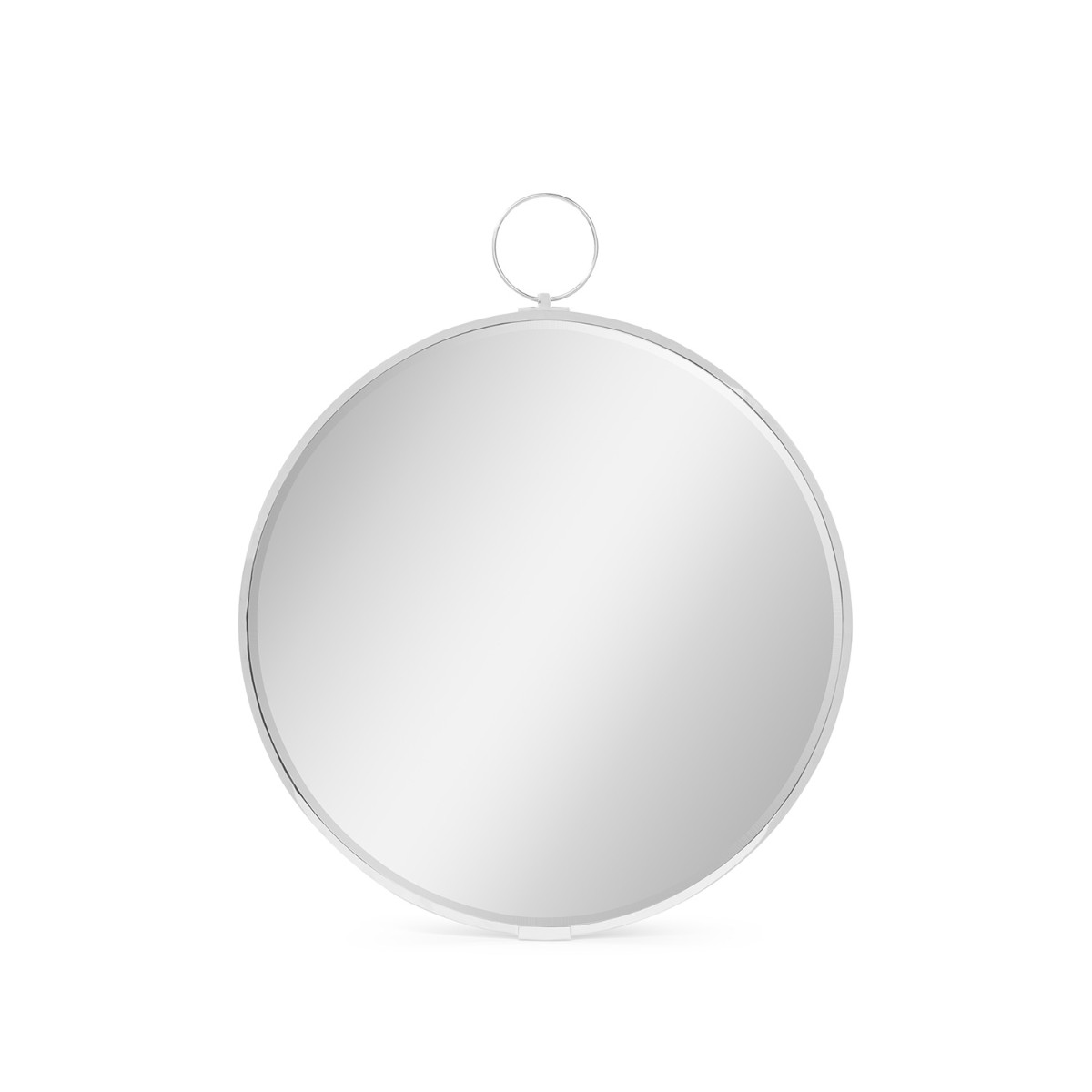 William Yeoward | Avalone Round Wall Mirror Nickel