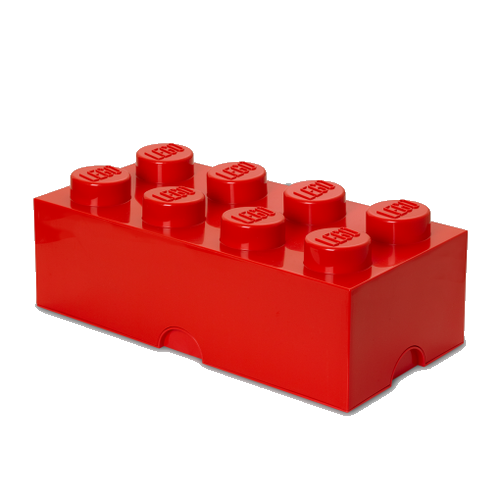 Room Copenhagen - LEGO Storeage Brick 8 - Red