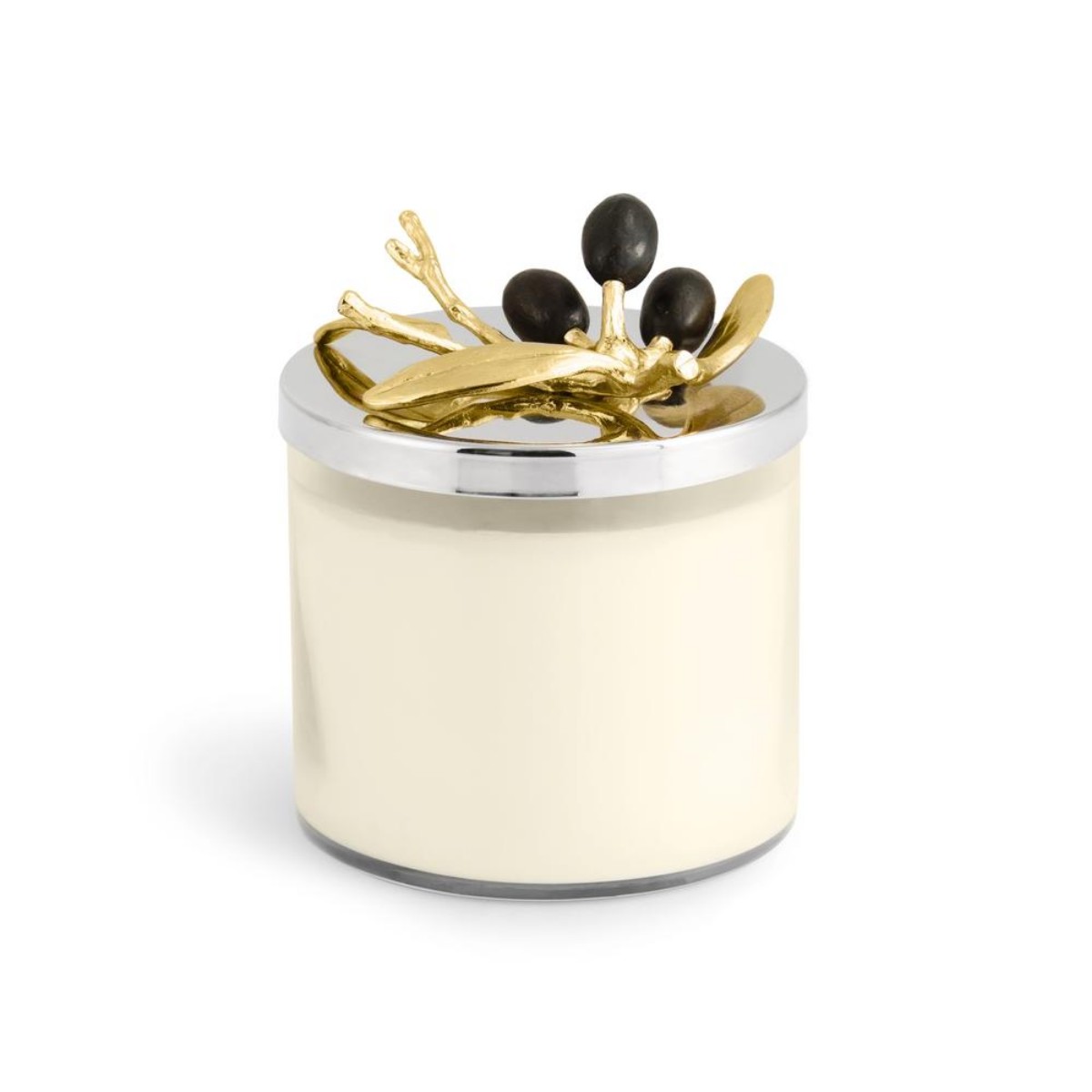 Michael Aram I Olive Branch Gold Candle