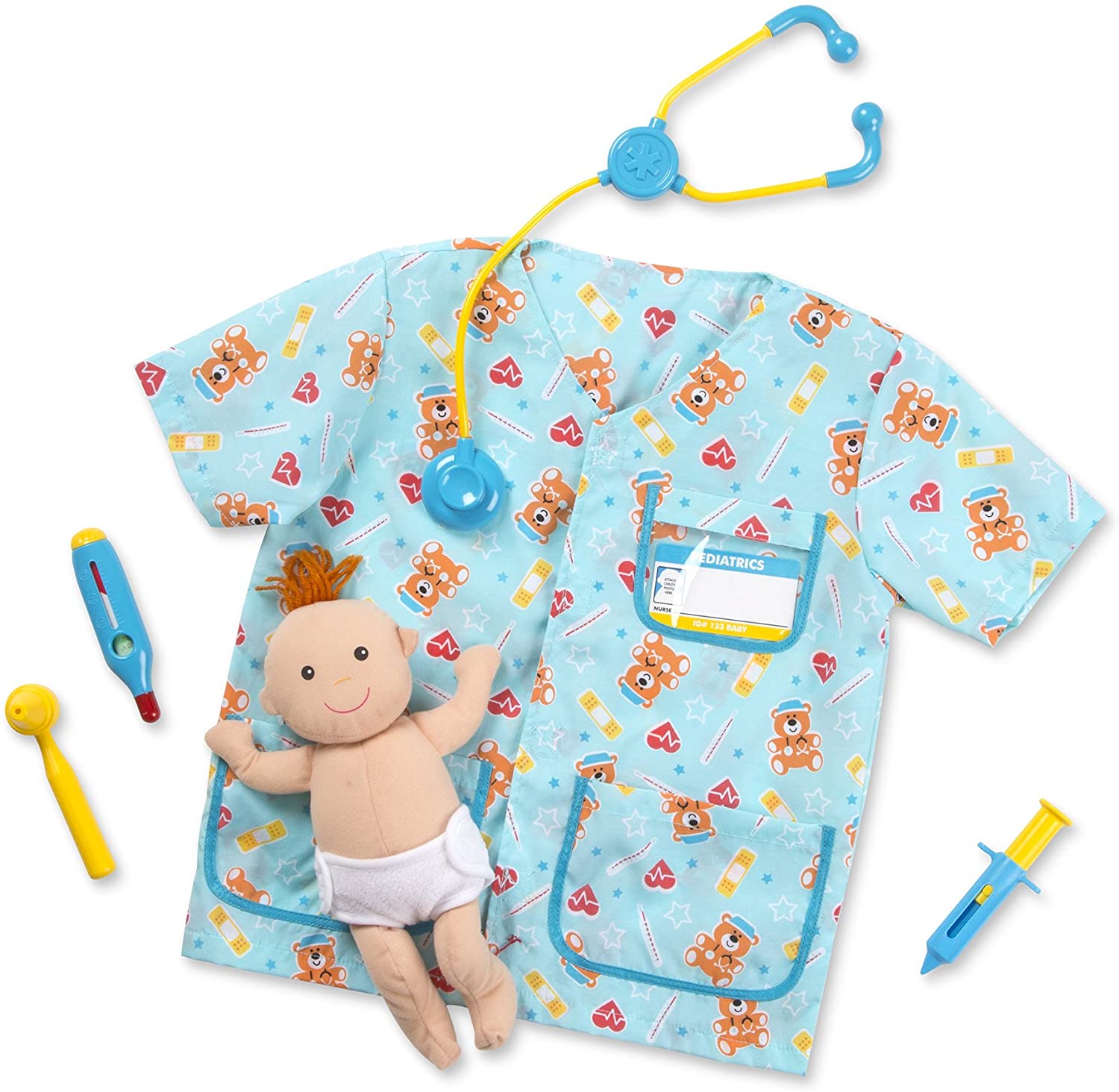 Melissa & Doug - Role Play Costume Set - Pediatric Nurse (18519)