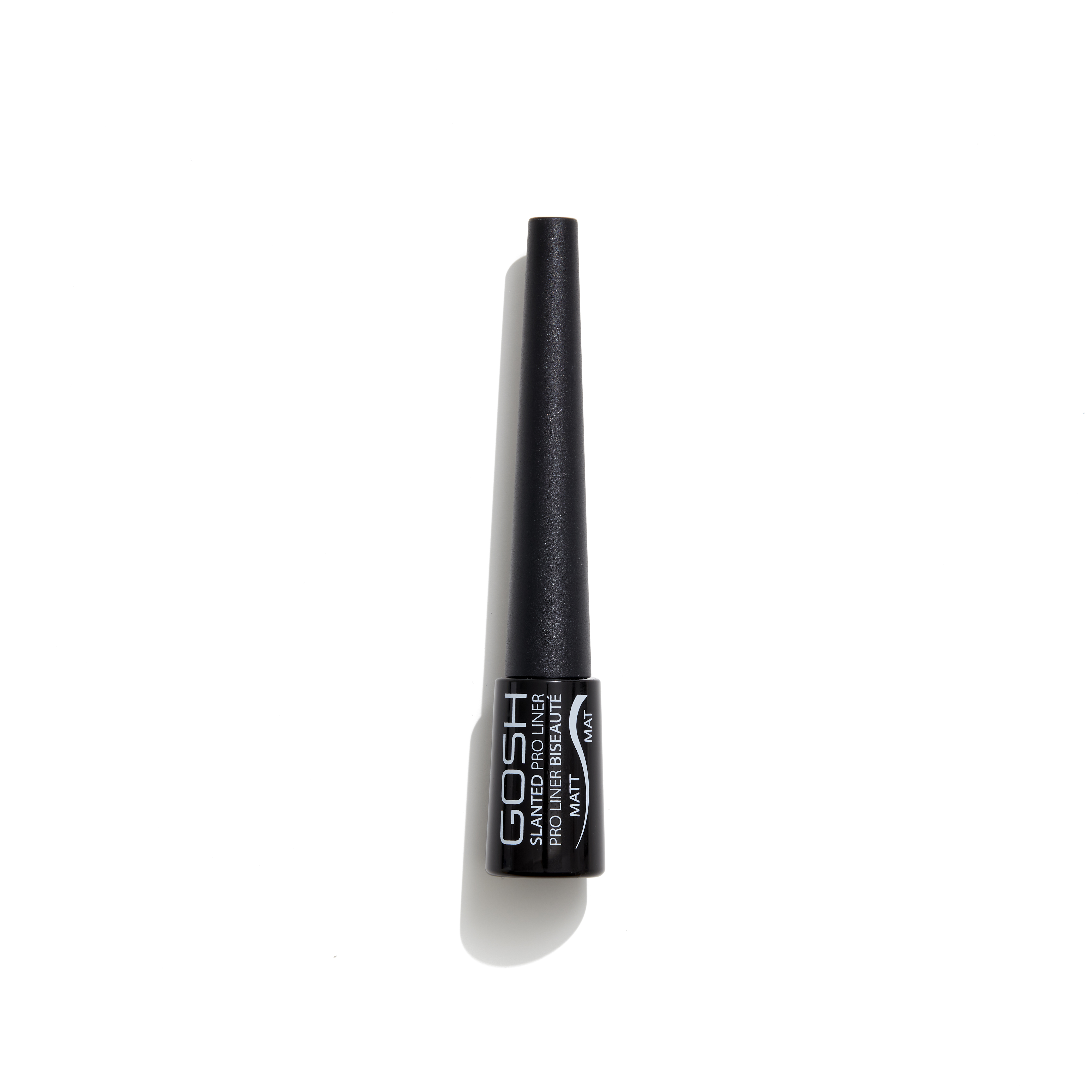 GOSH Copenhagen - Slanted Pro Liner - 002 Matt Black