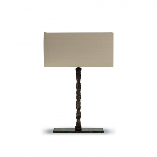 Porta Romana I Small Static Lamp I Burnt Silver