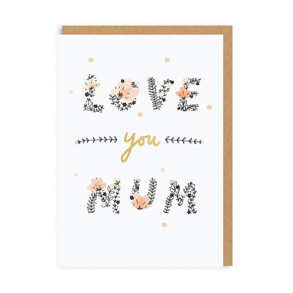 Love You Mum Greeting Card