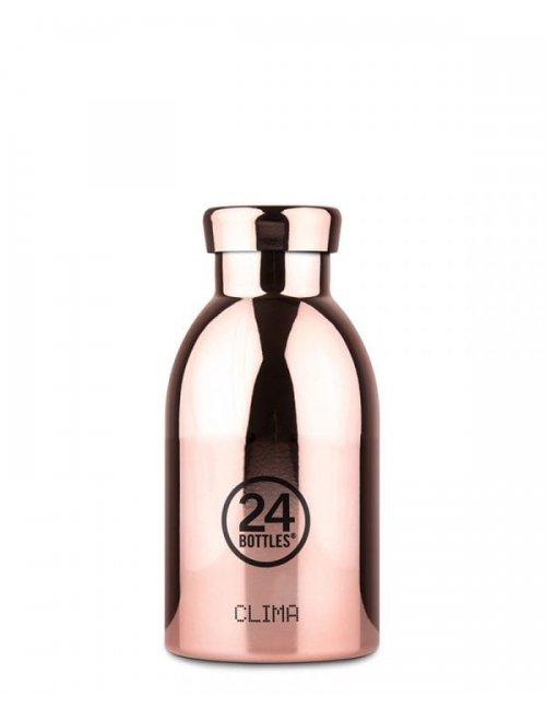 24 Bottles - Clima Bottle 0,33 L - Rosa Gold