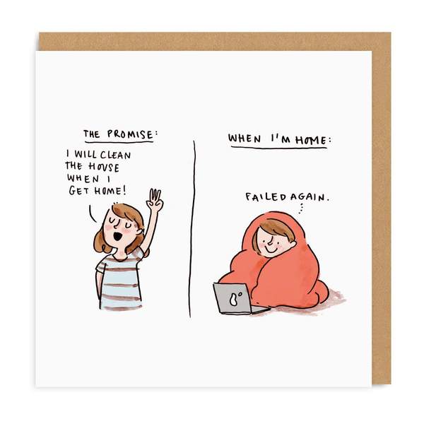 The Promise Square Greeting Card