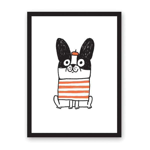 A3 Merci Riso Print
